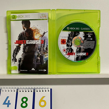 Just Cause 2 II Xbox 360 game + Manual PAL - Trippy Trades 