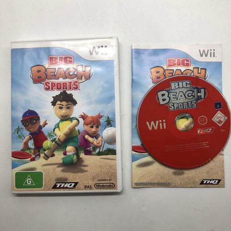 Big Beach Sports Nintendo Wii Game + Manual PAL - Trippy Trades 