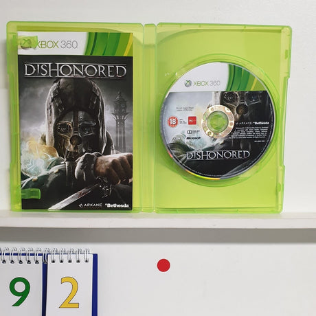 Dishonored Xbox 360 game + manual pal - Trippy Trades 