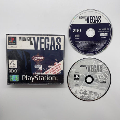 Midnight In Vegas PS1 Playstation 1 Game PAL - Trippy Trades 