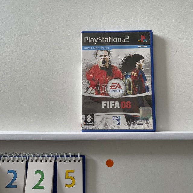 FIFA 08 2008 PS2 PlayStation 2 game PAL o225 - Trippy Trades 