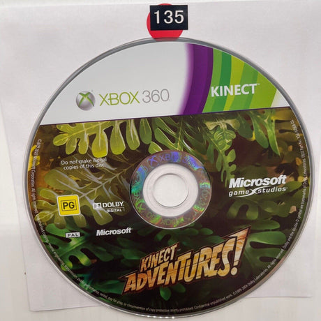 Kinect Adventures Xbox 360 Game Disc Only - Trippy Trades 