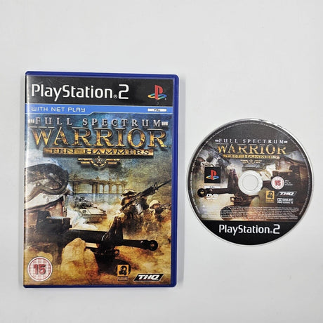 Full Spectrum Warrior Ten Hammers PS2 Playstation 2 Game PAL - Trippy Trades 