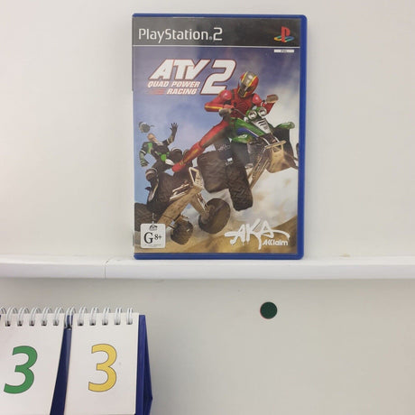 ATV Quad Power Racing 2 II PS2 Playstation 2 Game PAL - Trippy Trades 