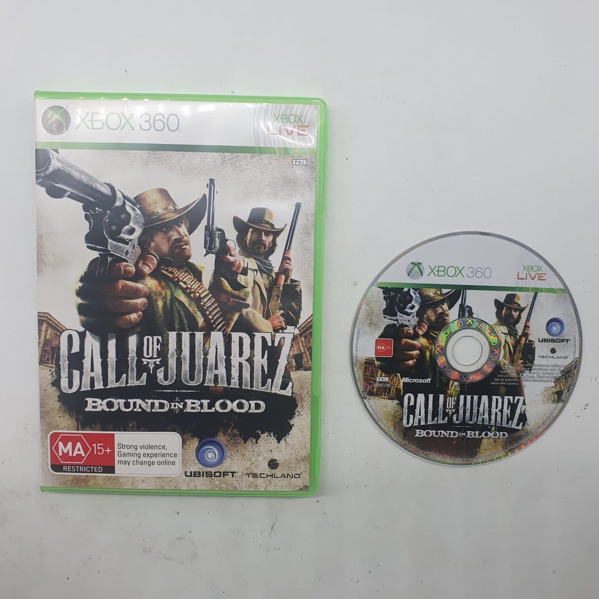 Call Of Juarez Bound In Blood Xbox 360 Game PAL - Trippy Trades 