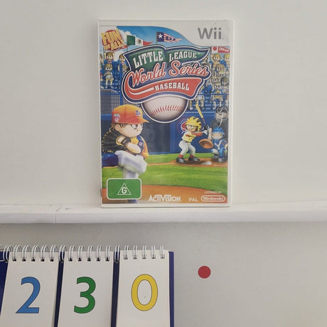 Little League World Series Baseball Nintendo Wii Game + Manual PAL - Trippy Trades 