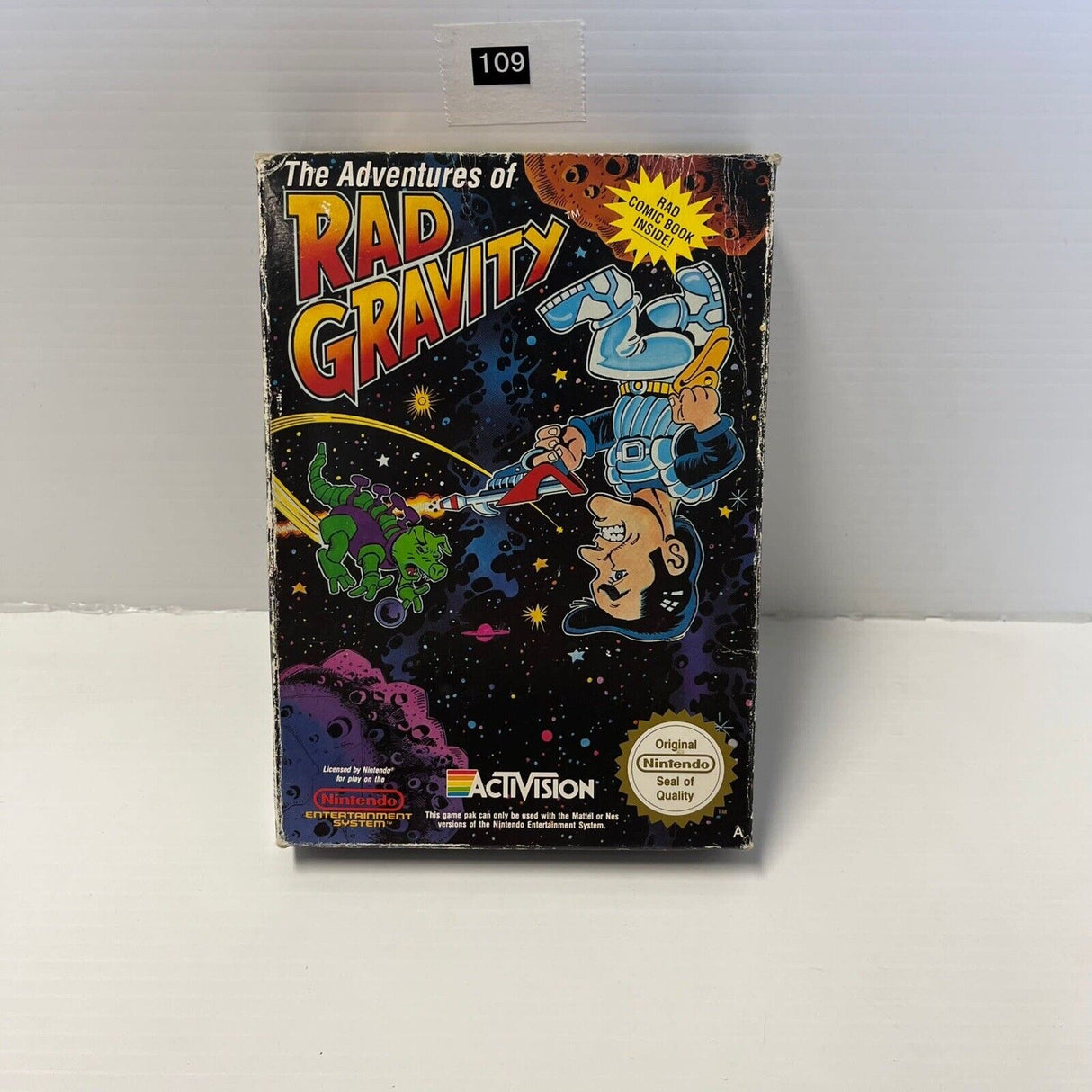 The Adventures of Rad Gravity Nintendo NES Game Boxed oz109 - Trippy Trades 