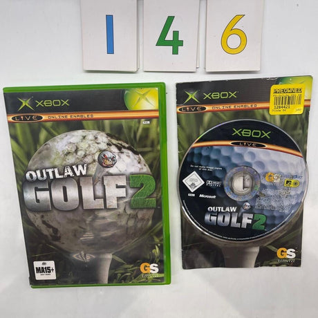 Outlaw Golf 2 Xbox Original Game + Manual PAL - Trippy Trades 