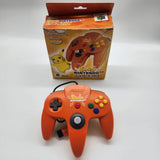 Nintendo 64 N64 Pikachu Orange Controller Boxed Japanese - Trippy Trades 