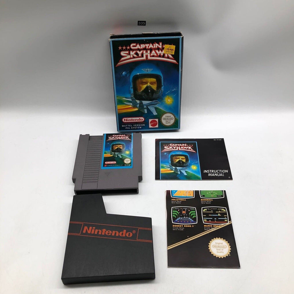 Captain Skyhawk NES Game Boxed Complete