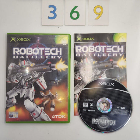 Robotech Battlecry Xbox Original Game + Manual PAL y369 - Trippy Trades 