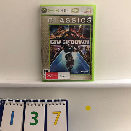 Crackdown Xbox 360 Game + Manual PAL - Trippy Trades 