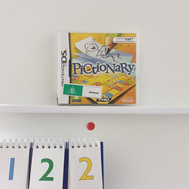 Pictionary Nintendo Ds Game + Manual r122 - Trippy Trades 