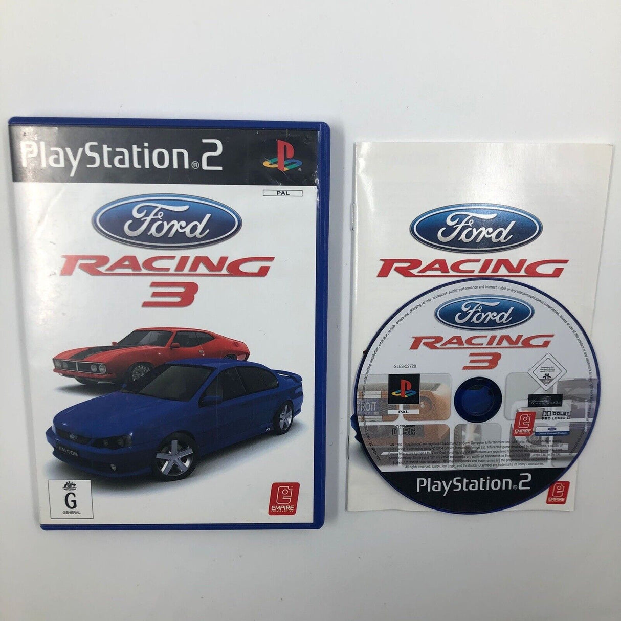 Ford Racing 3 PS2 Playstation 2 Game + Manual PAL - Trippy Trades 