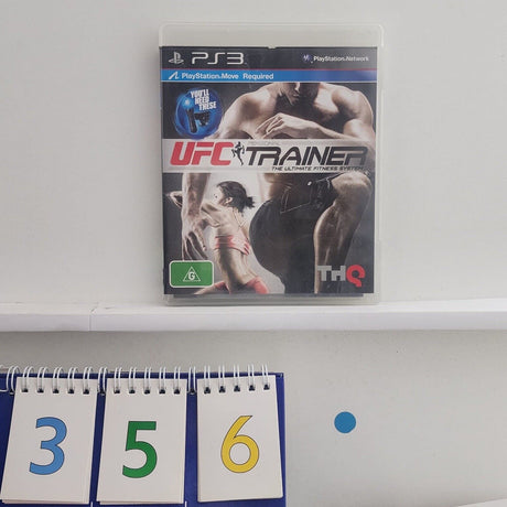 UFC Personal Trainer PS3 Playstation 3 Game + Manual b356 - Trippy Trades 