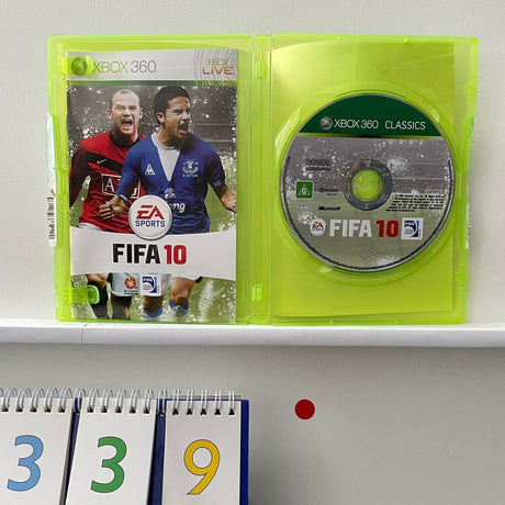 FIFA 10 2010 Xbox 360 game + Manual PAL r339 - Trippy Trades 