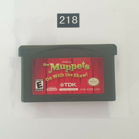 The Muppets On With The Show Nintendo Gameboy Advance GBA game - Trippy Trades 