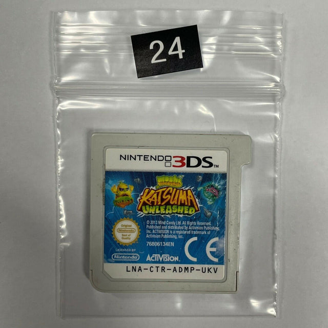 Moshi Monsters Katsuma Unleashed Nintendo 3DS/2DS Game Cartridge oz24 - Trippy Trades 