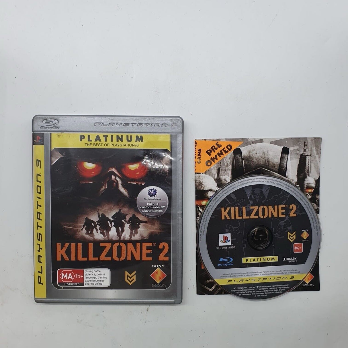 Killzone 2 II PS3 Playstation 3 Game + Manual - Trippy Trades 