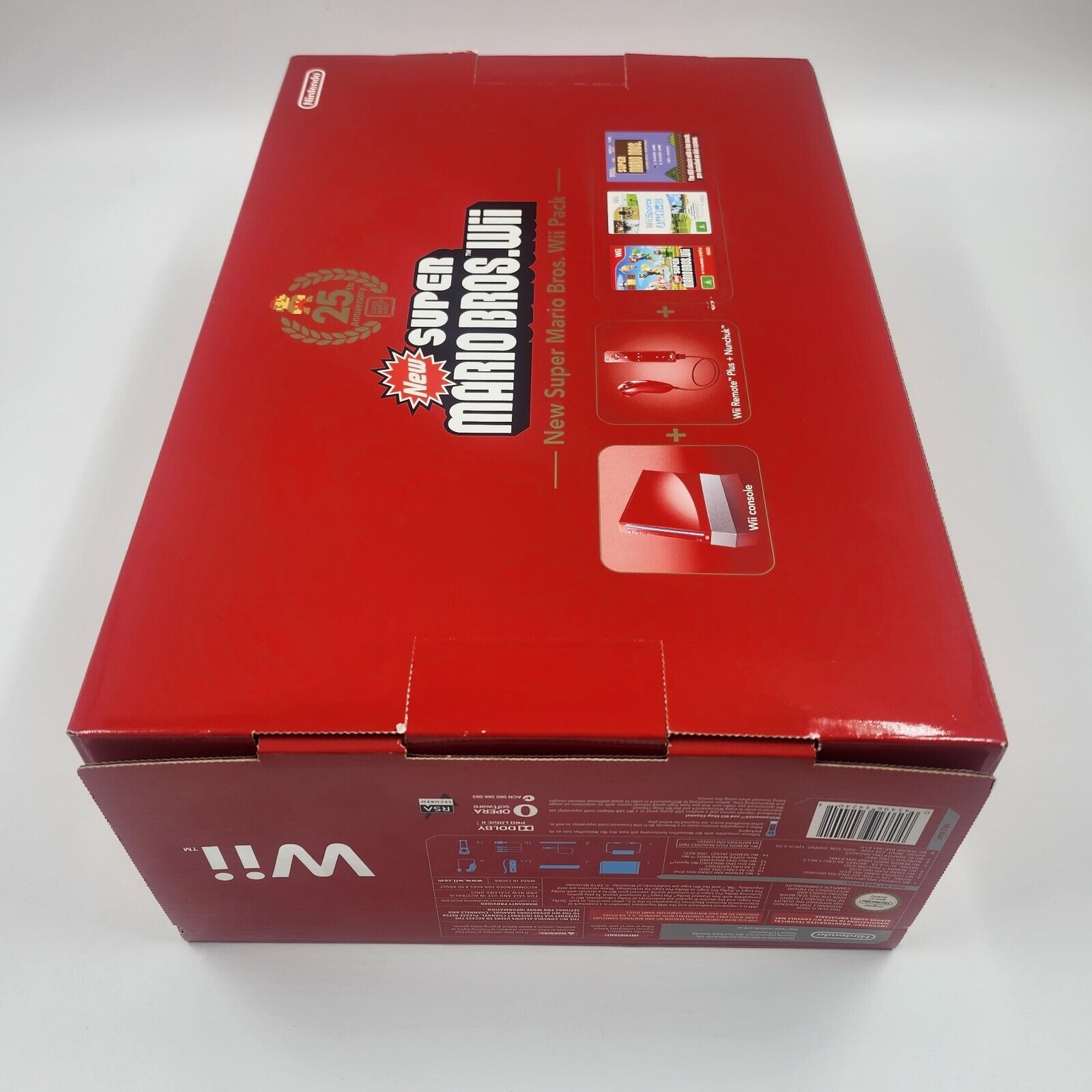 Nintendo hotsell Wii Console Special Edition Red