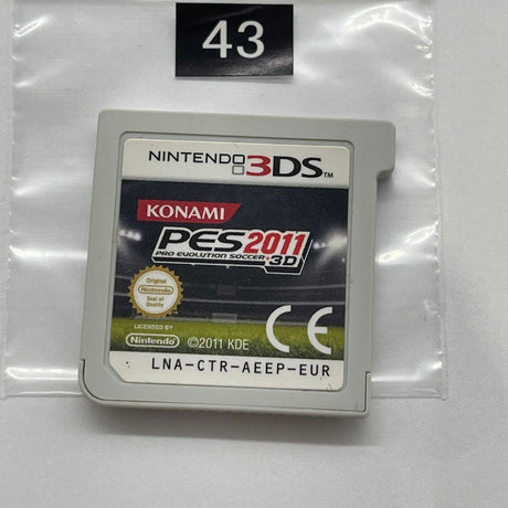 Pro Evolution Soccer PES 2011 Nintendo 3DS Game Cartridge PAL - Trippy Trades 