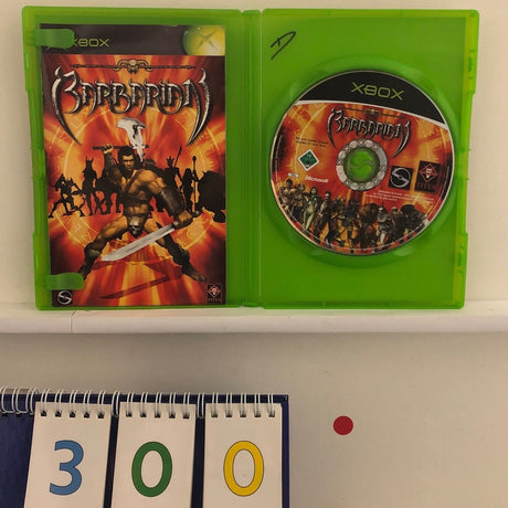 Barbarian Xbox Original Game + Manual PAL - Trippy Trades 