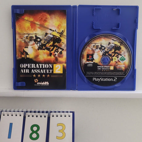 Operation Air Assault 2 II PS2 Playstation 2 Game + Manual PAL - Trippy Trades 