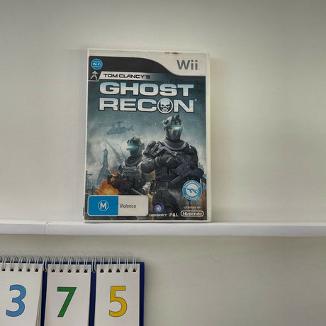 Tom Clancy's Ghost Recon Nintendo Wii Game + Manual PAL - Trippy Trades 