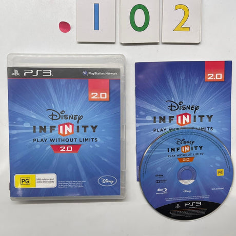 Disney Infinity Play Without Limits 2.0 PS3 Playstation 3 Game + Manual - Trippy Trades 