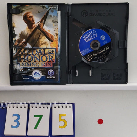 Medal of Honor Rising Sun Nintendo Gamecube Game PAL + Manual PAL - Trippy Trades 