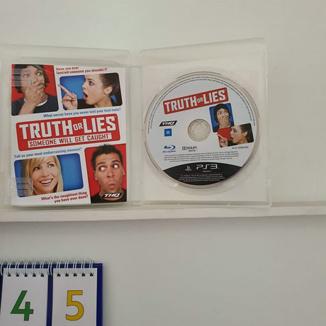 Truth Or Lies PS3 PlayStation 3 game + manual - Trippy Trades 