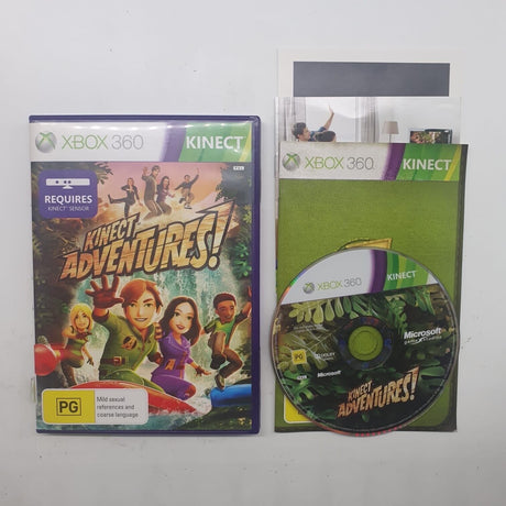 Kinect Adventures Xbox 360 Game + Manual PAL - Trippy Trades 