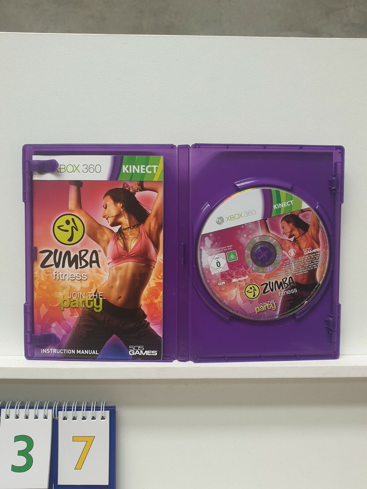 Zumba Fitness Xbox 360 game + Manual PAL - Trippy Trades 