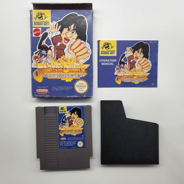 Jackie Chan's Action Kung Fu Nintendo NES Game Boxed Complete - Trippy Trades 