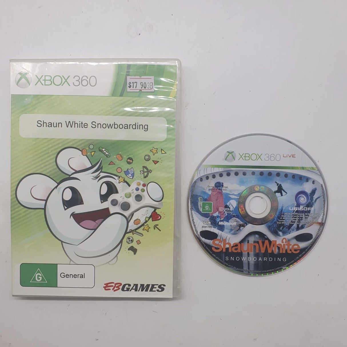 Shaun White Snowboarding Xbox 360 Game PAL - Trippy Trades 