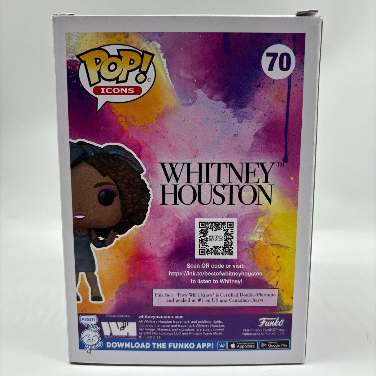 Whitney Houston #70 Funko Pop Vinyl Figure - Trippy Trades 