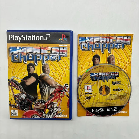 American Chopper PS2 Playstation 2 Game + Manual PAL - Trippy Trades 