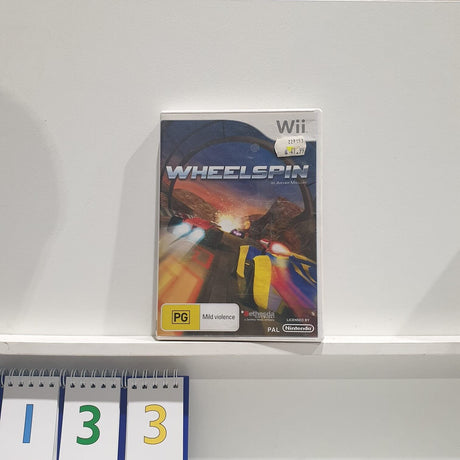 WheelSpin Nintendo Wii Game PAL oz133 - Trippy Trades 