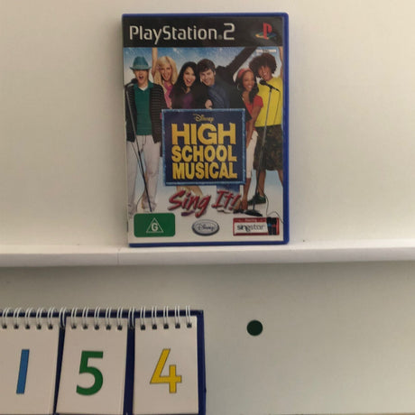 High School Musical: Sing It! 2007 PS2 Playstation 2 Game + Manual  PAL - Trippy Trades 