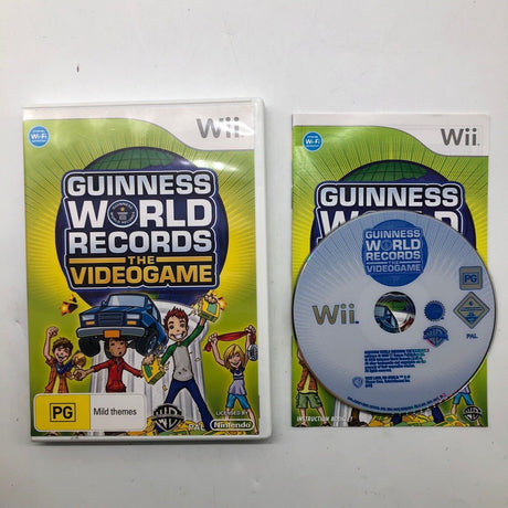 Guinness World Records The Game Nintendo Wii Game + Manual PAL - Trippy Trades 