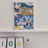 Rayman Raving Rabbids Nintendo Wii Game + Manual PAL r106 - Trippy Trades 