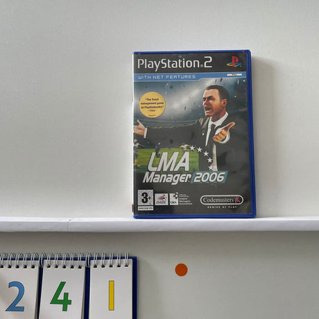 LMA Manager 2006 PS2 Playstation 2 Game + Manual PAL o241 - Trippy Trades 