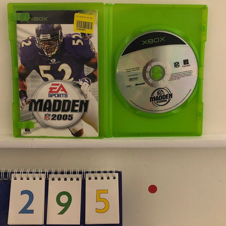 Madden NFL 2005 Xbox Original Game + Manual PAL - Trippy Trades 