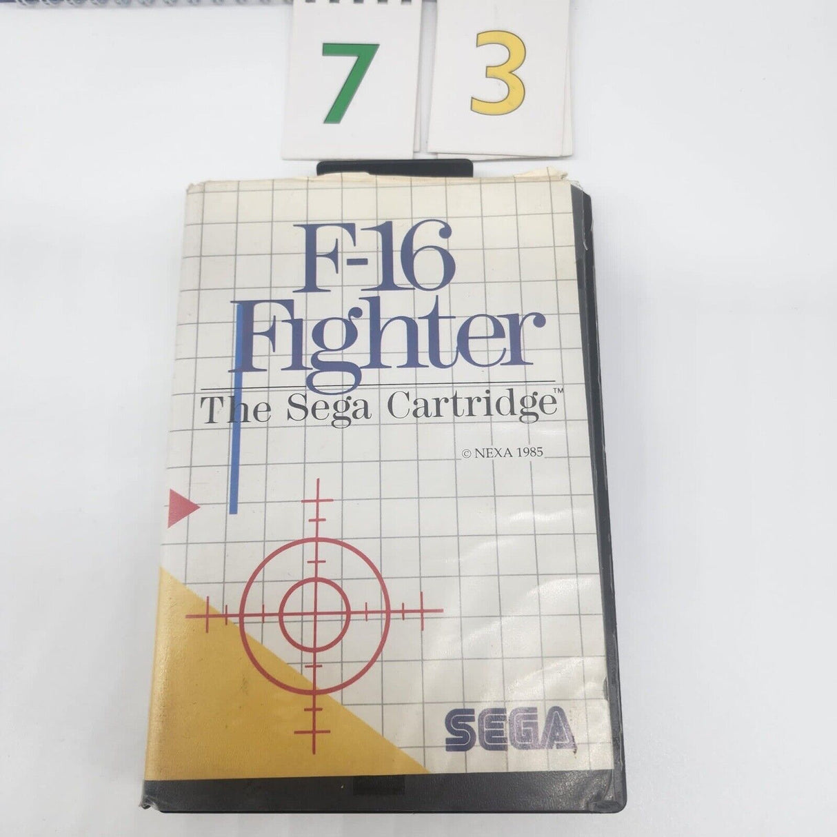 F-16 Fighter Sega Master System Game PAL - Trippy Trades 