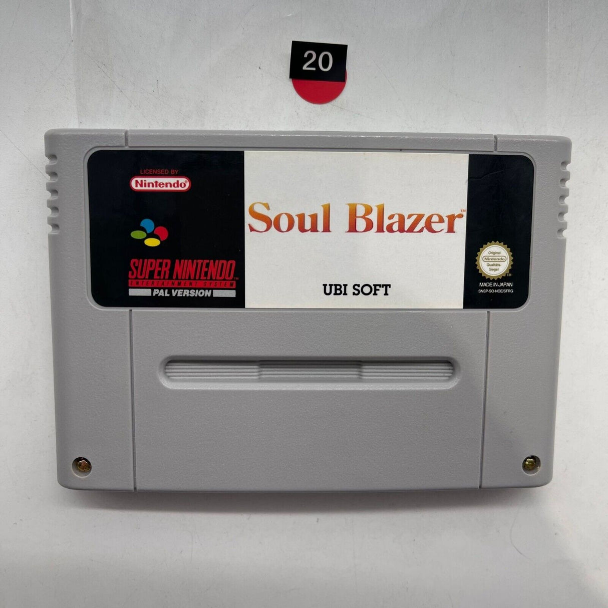 Soul Blazer Super Nintendo SNES Game GERMAN PAL r20 - Trippy Trades 