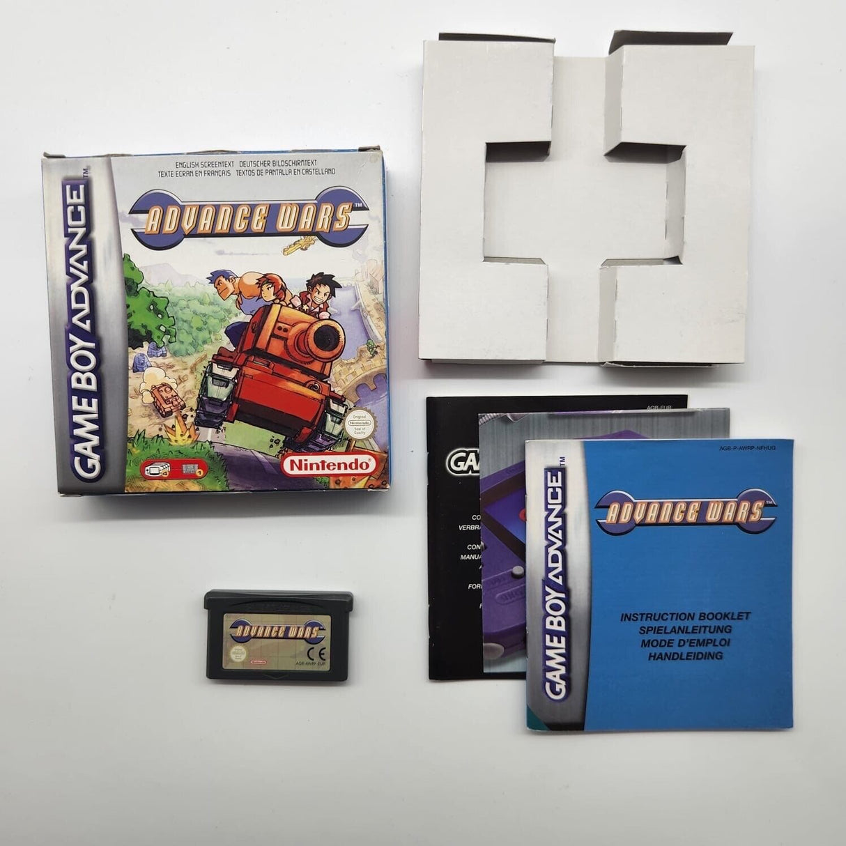 Advance Wars Nintendo Gameboy Advance GBA Game Boxed Complete 25F4 - Trippy Trades 