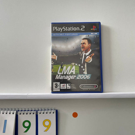 LMA Manager 2006 PS2 Playstation 2 Game + Manual PAL o199 - Trippy Trades 