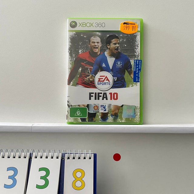 FIFA 10 2010 Xbox 360 game + Manual PAL r338 - Trippy Trades 