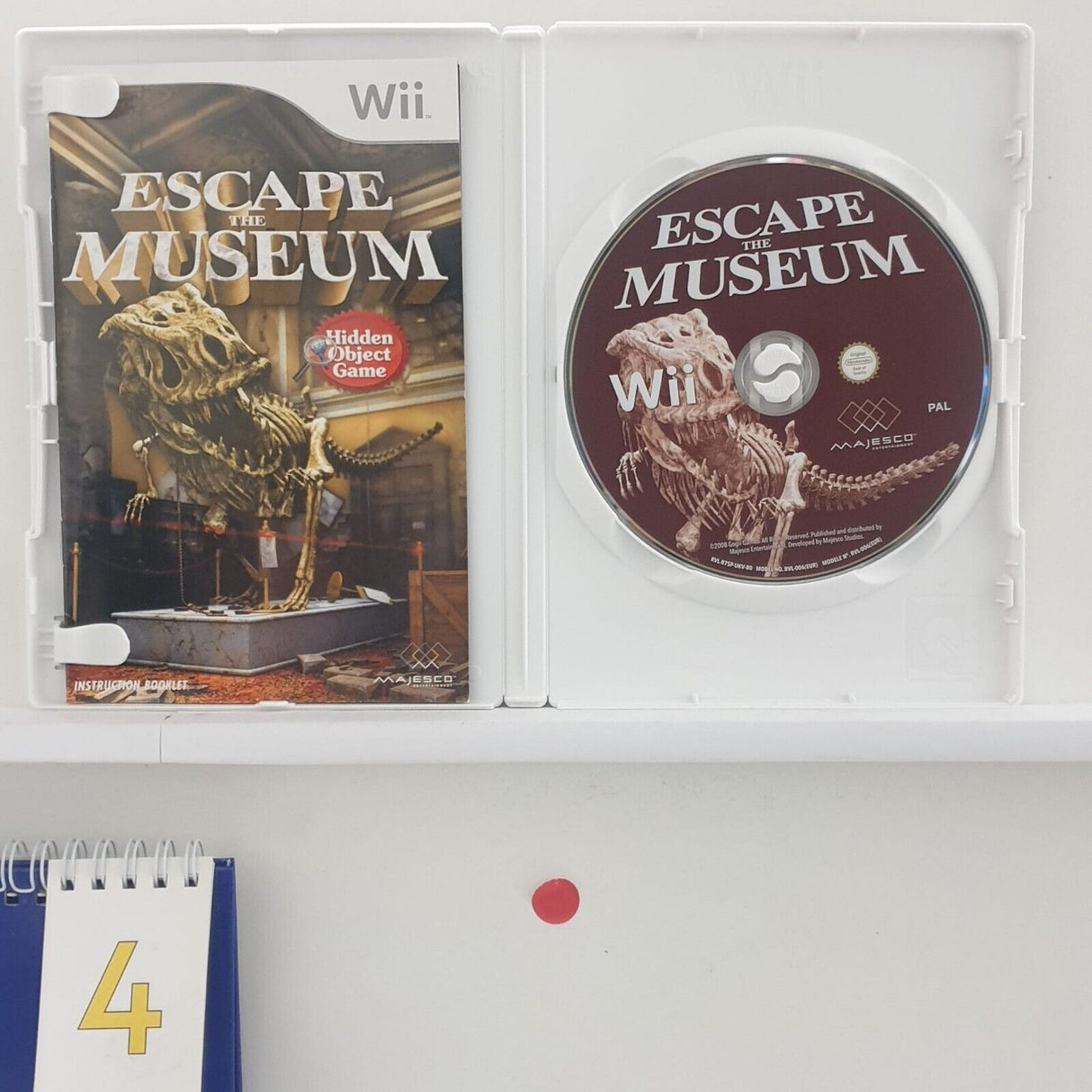 Escape The Museum Nintendo Wii Game + Manual PAL p4 - Trippy Trades 