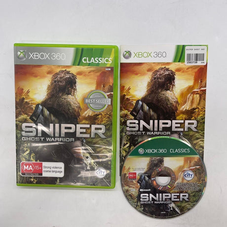 Sniper Ghost Warrior Xbox 360 Game + Manual PAL - Trippy Trades 